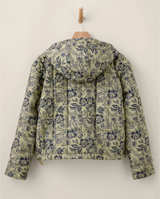 Garnet Hill - Recycled Quilted Pullover Jacket