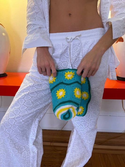 Jocelyn - Women's Tulum Flower Crochet Hat