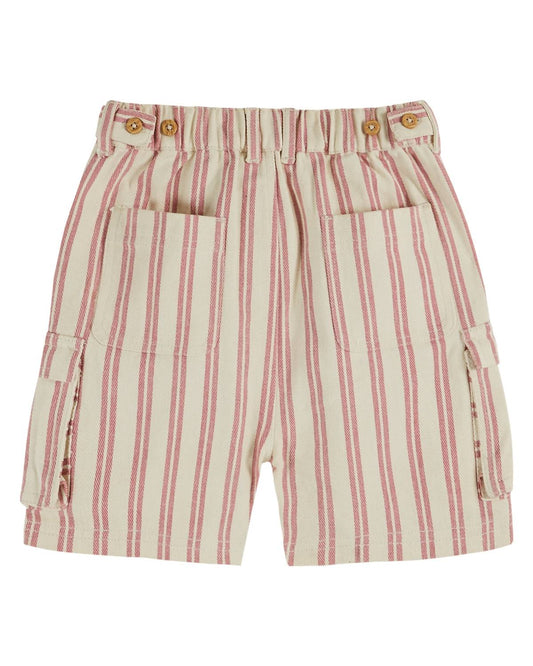 Emile & Ida - Boy's Stripe Cargo Shorts