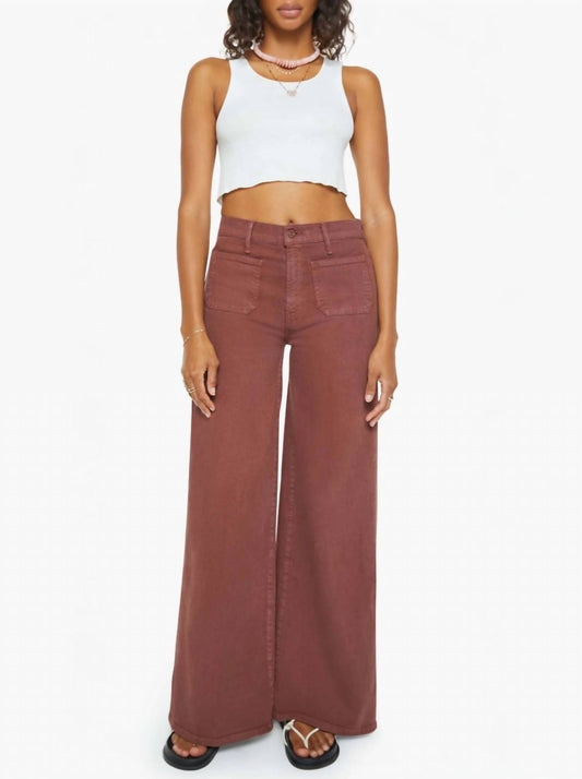 Mother - Patch Pocket Undercover Sneak Wide Leg Pants
