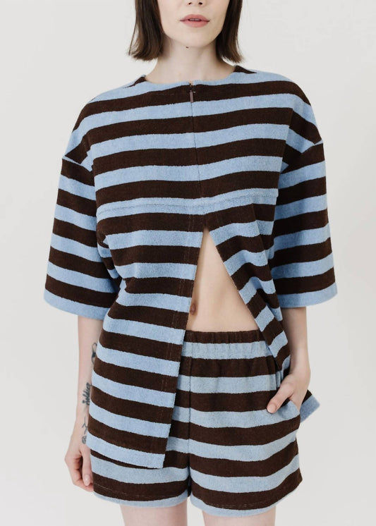 Tibi - Bonded Dry Loop Terry Short Shorts