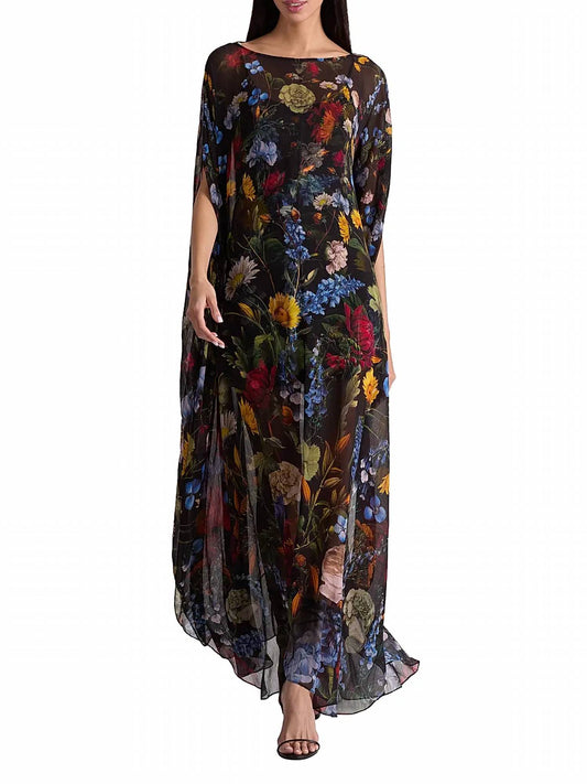 Alice + Olivia - Linn Cape Maxi Dress