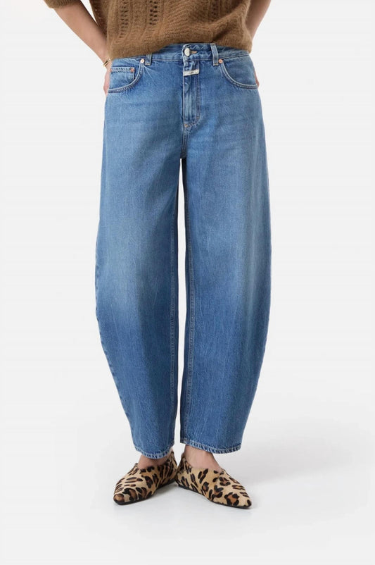 Closed - Jazzie Barrel Jean