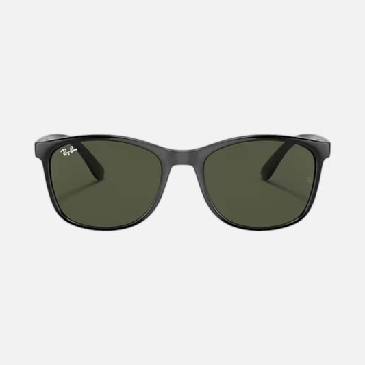 Ray Ban - Men's Square Sunglasses Polished Black Nylon Frame