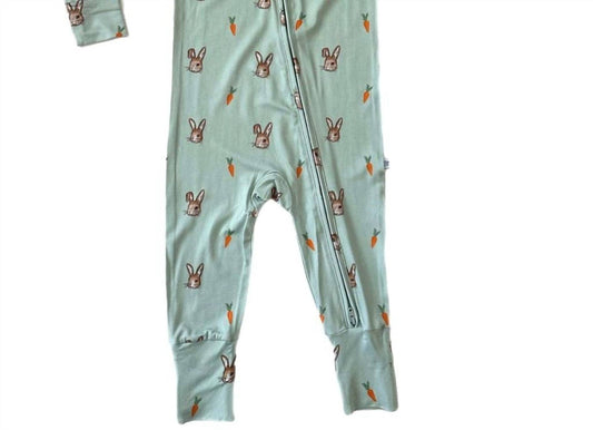 Tyed 'N Knots - Kid's Easter Zip Up Bamboo Pajamas