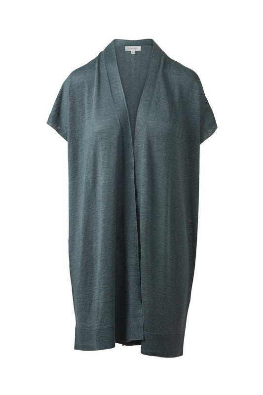 Kinross - Long Sleeveless Cardigan