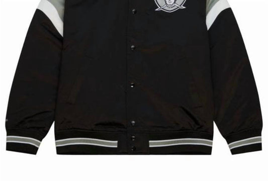 Mitchell & Ness - Men's Nfl Oakland Raiders Heavyweight Satin Jacket