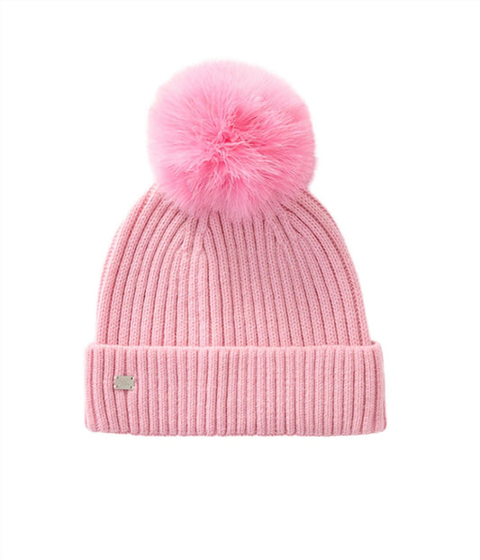 Soia&Kyo - Women's Amalie Knit Hat With Pom