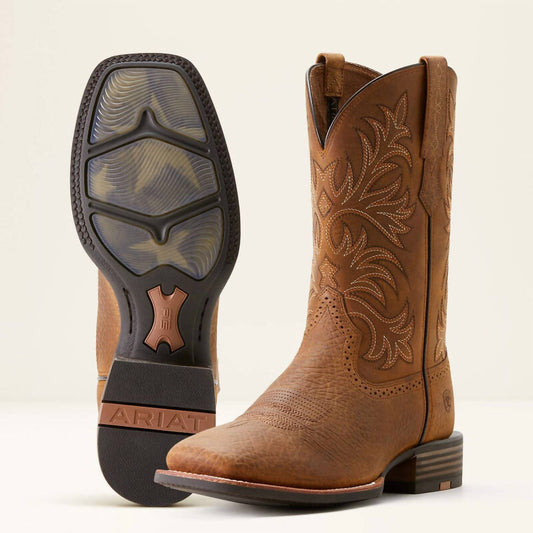 Ariat - Men's Oakwood Pebbled Cowboy Boots