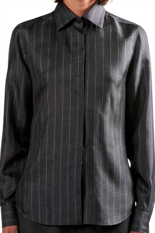 Barbara Bui - Long Sleeve Striped Shirt