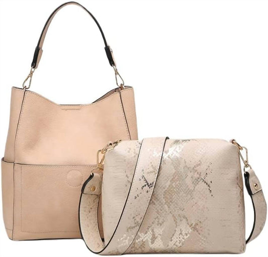 Jen & Co. - Women's The Abby 2in1 Bucket Bag