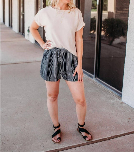 Angie - Drawstring Shorts