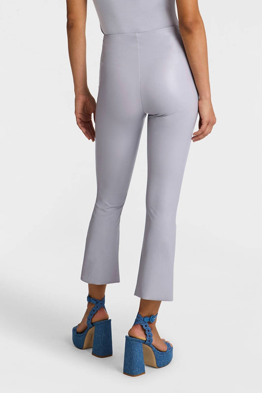 Commando - Women's Faux Leather Cropped Flare Pant
