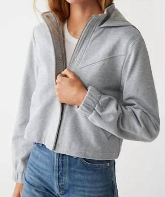 Michael Stars - Mason Hooded Crop Jacket