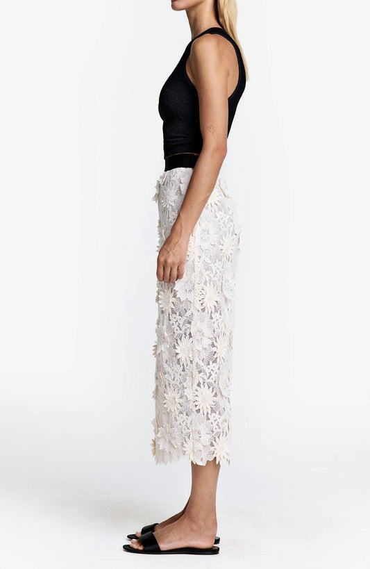 Smythe - Applique Pencil Skirt