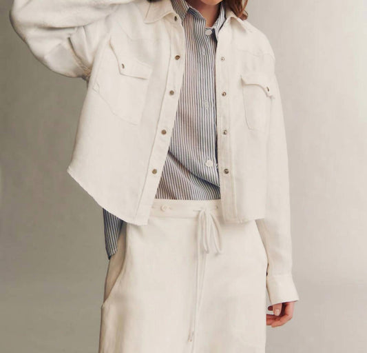 Twp - Cropped OG Japanese Denim Shirt