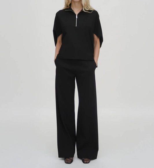 Rosetta Getty - Zip Up Cocoon Caftan Top