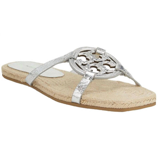 Tory Burch - Women's Footwear Geo Bombe Miller Espadrille Slide