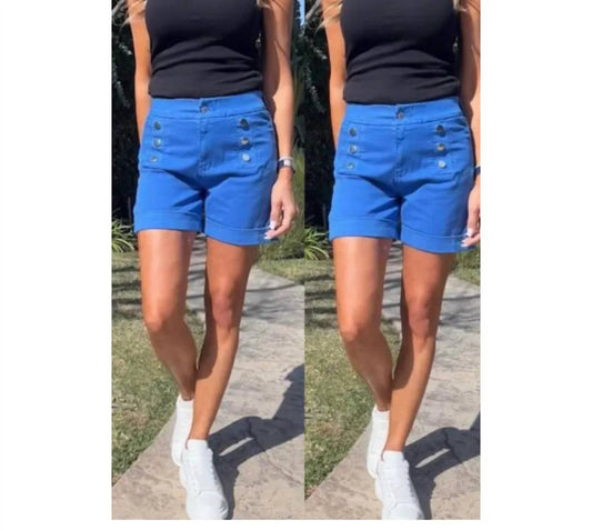 Bevy Flog - Elise button shorts