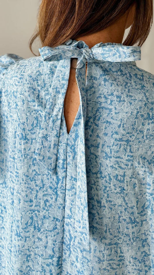 Voy - Please Come Back Pintuck Dress