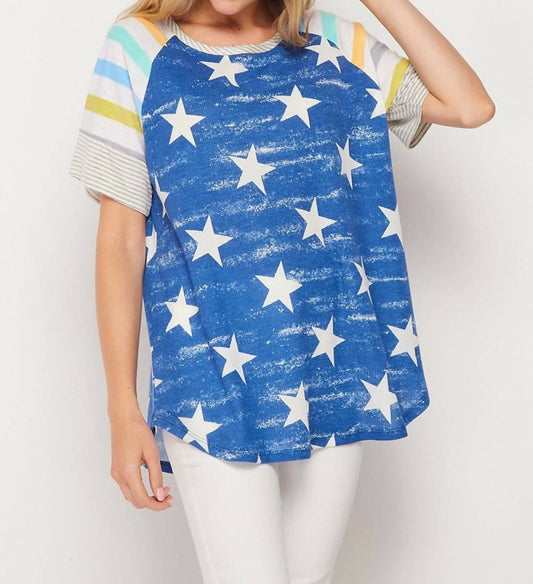 Honeyme - Stars & Stripes Raglan Top