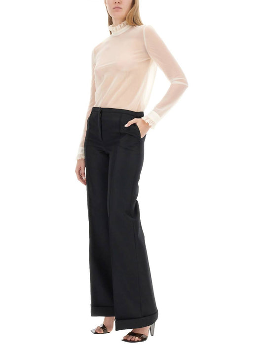 Techno chiffon blouse