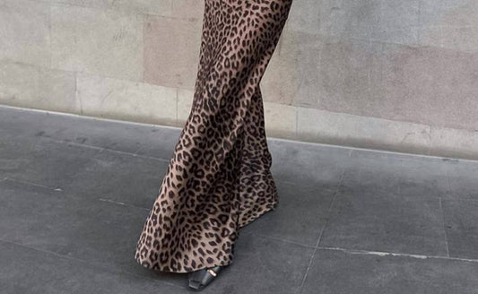 Trendsi - Animal Print Maxi Skirt