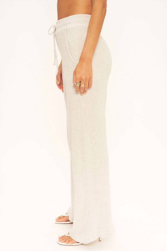 Project Social T - JOANNA RIB WIDE LEG PANT