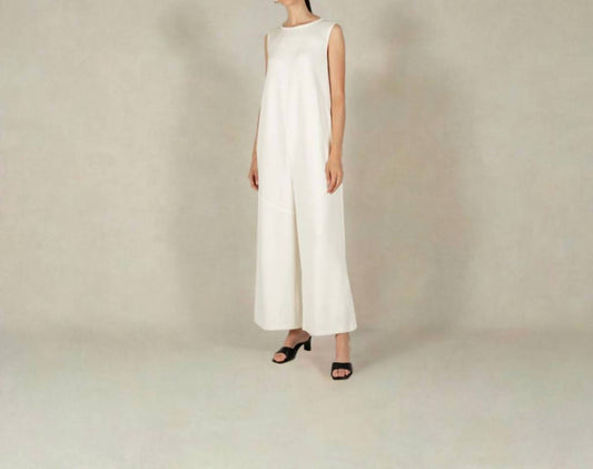 Before You - Buttermilk Collection Binding Detail Jumpsuit