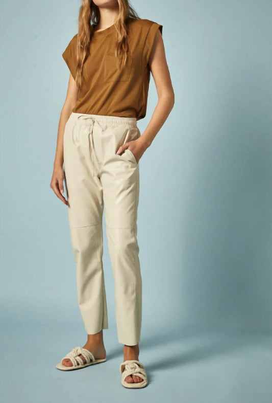 Deluc - Vegan Leather Fleetwood Pants