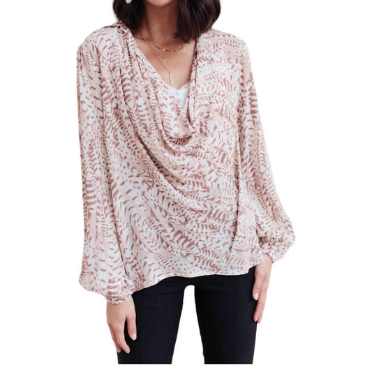 Andree By Unit - Take Flight Cowl Neck Top