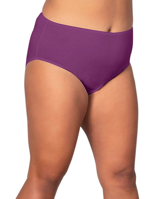 On The Plus Side - Plus Size Cotton Solid Panties
