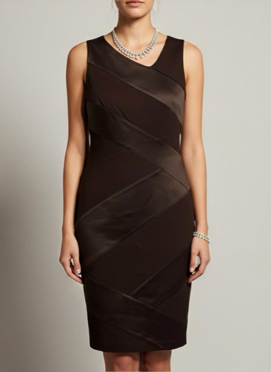 Nue By Shani - Built In Shapewear V-Neck Dress