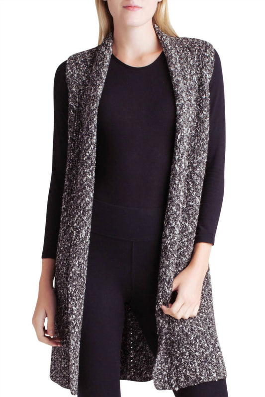 Kensie - Cotton Tweed Sweater Vest