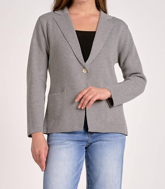 Elan - Jackie Sweater Blazer