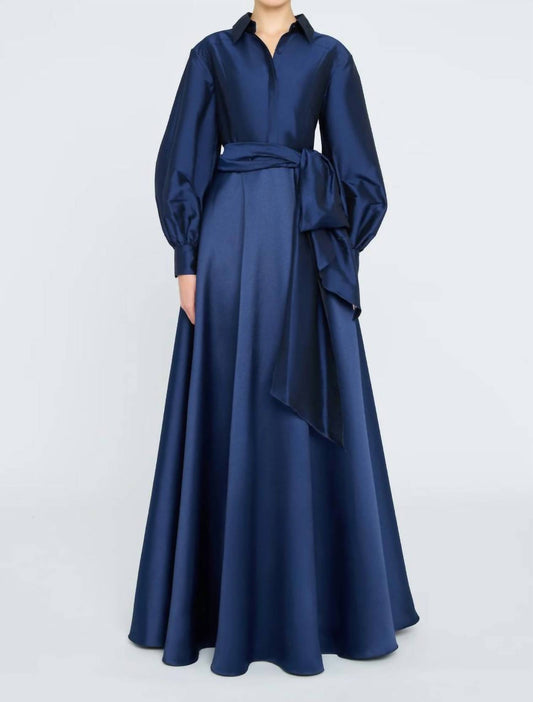 Theia - Frieda Shirtdress Gown