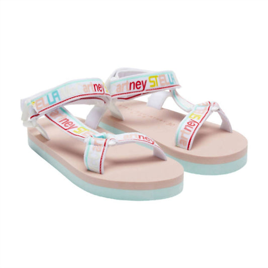 Stella Mccartney - Girl's Logo Tape Sandals