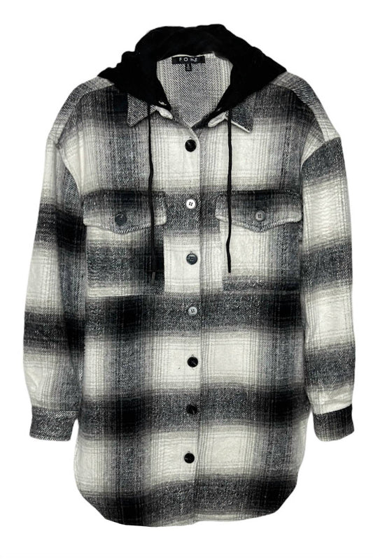 Fore - Oversized Long Sleeve Hoodie Shacket