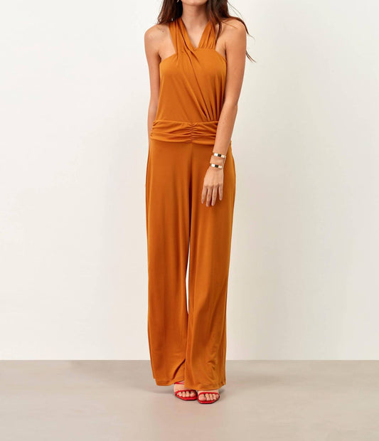Guimanos - Knitted Halter Jumpsuit