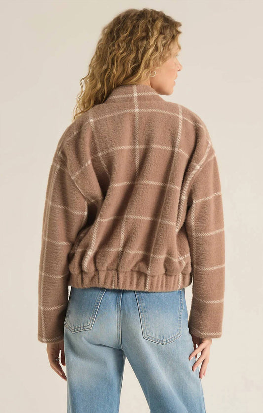 Z Supply - Lex Plaid Bomber Jacket