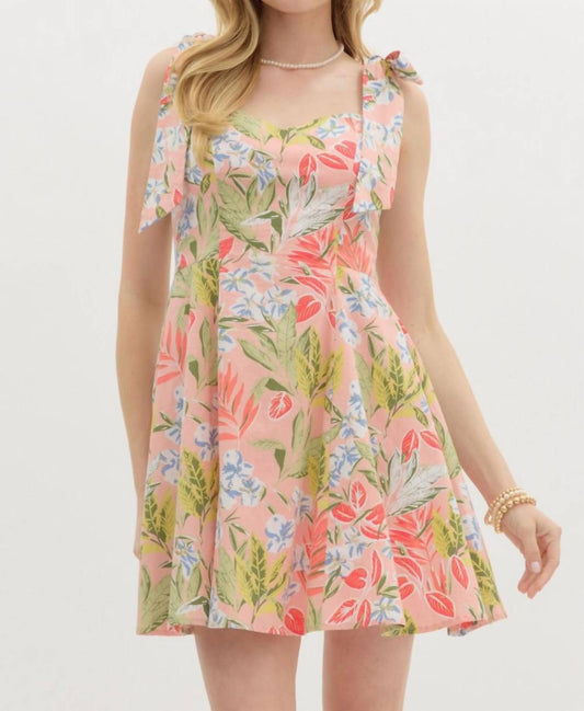 Entro - Mai Tai Tropical Sweetheart Dress