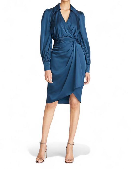 Theia - JODI BISHOP SLEEVE SHIRTDRESS