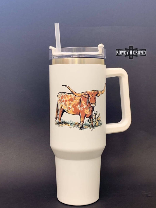 Rowdy Crowd - No Bull 40 oz Stainless Steel Tumbler