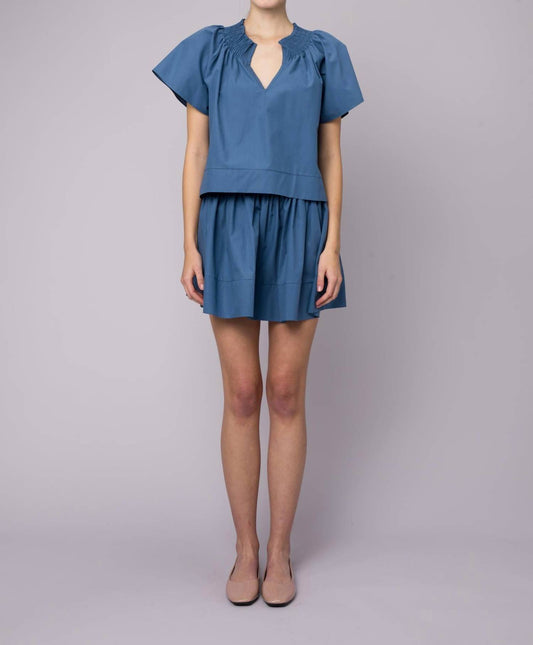 Sofia - Natalie Short Sleeve Top