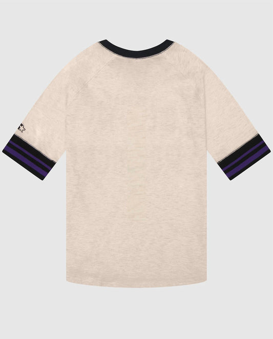 Starter - Womens Colorado Rockies First Choice 3/4 Sleeve Shirt