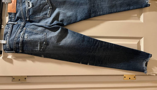 Moussy - Distressed skinny jean