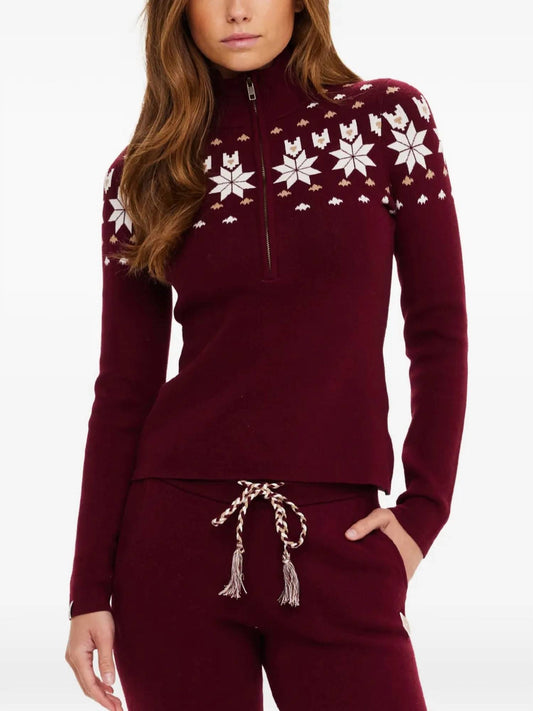 The Upside - Le Ski Half Zip Sweater