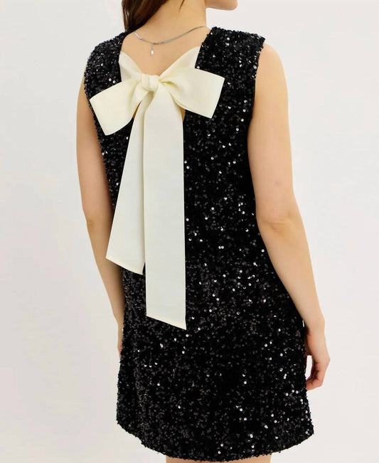 Idem Ditto - Reya Sequin Velvet Dress