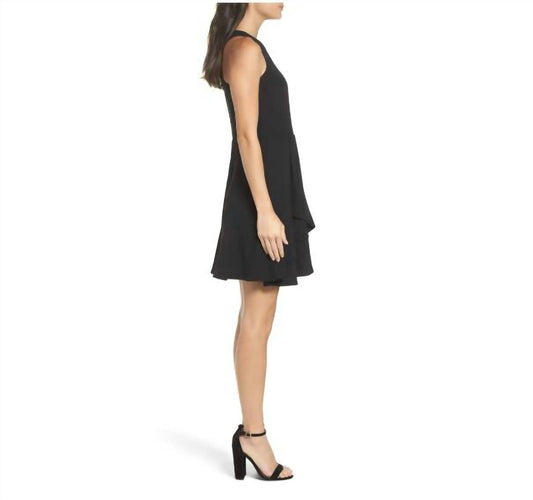 Adelyn Rae - Fit and Flare Sleeveless Mini Cocktail Dress