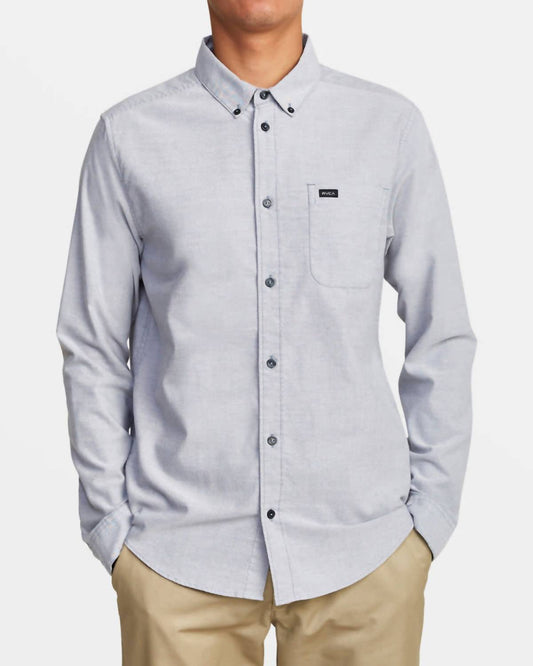 Rvca - That'll Do Stretch Long Sleeve Woven Shirt